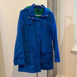 Tommy Hilfiger Blue Raincoat Size S